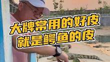 大牌常用的好皮就是鳄鱼的皮