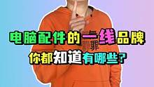 这些一线品牌的配件，你的电脑里都有几个？#电脑配件 #电脑配置  #电脑 