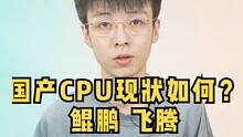 国产CPU现状如何？——国产ARM架构CPU之鲲鹏 ，飞腾，#cpu #芯片 #国产cpu #数码科