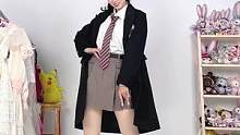 #撩裙杀 #jk 这套绝对可以冬天穿啦！！