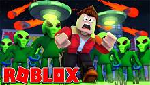 ROBLOX逃离外星人基地 上：赶快找到火箭逃离外星飞船，逃离这里