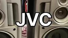 #发烧hifi #二手音响 #二手设备 #书架箱 JVC书架音箱，5.5寸三分频钛模高音，全原无修，