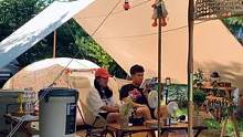 欢快的露营时光#露营报告 #户外 #野营 #享受这悠闲时光 