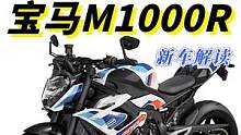 马力突破200匹，首次配备定风翼，宝马史上最强单R诞生  #机车  #摩托车  #宝马m1000r 