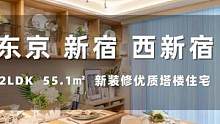 日本东京新宿新装修优质塔楼住宅 #带你看房 #日本房产 #海外房产 #投资移民