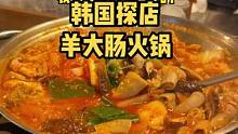 韩国冬天一到就会吃大肠火锅啦~喝上一口暖到心里#创作灵感 #冬季暖胃美食 #韩国美食 #生活的烟火气