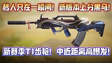 新赛季黑马！中近距离新王者！超高爆发秒人只在一瞬间！T1步枪上分新选择！《使命召唤手游》Type25