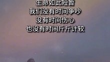 我们来这个世界只是个过客，只有珍惜当下，活好自己，过好每一天！人生感悟 正能量语录_0