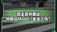 跟走跟停测试#model3表现怎么样？#懂车帝热门新能源e决胜负#新能源汽车 