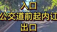 路上乱象：入口公交道前起内讧 出口实线区域出叛贼#大成驾道教练联盟 #智驾驶手册 #专业的事交给专业