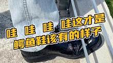 哇 哇 哇 哇这才是鳄鱼鞋该有的样子#鳄珍 