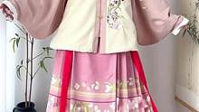 没有女生能抵御粉色的娇嫩#汉服穿搭#国风合伙人