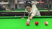 我说一次完成的是不是没人信，因为是分段拍出来的#台球 #喂打球吗