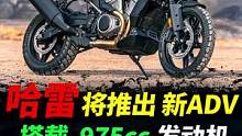哈雷将出新的ADV泛美975#摩托车 #机车#哈雷1250adv 