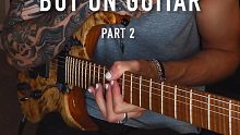 The weekend but on guitar By Jondretto