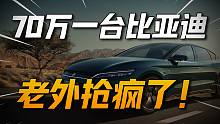 70万一台比亚迪，老外抢疯了！