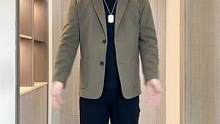 胖子穿毛呢西装是真的比瘦子好看，不接受任何反驳 #微胖穿搭  #轻熟风穿搭  #西装