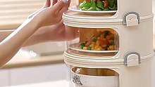 多功能可加热智能保温菜罩，多层叠加饭菜保温非常方便，底锅还可以炒菜！#保温菜罩 #可加热智能保温菜罩