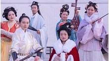 沈阳同袍齐跳《盛唐夜唱》欢迎各地同袍，有朋自远方来，与子偕行##汉服 #国风合伙人 #汉服小姐姐 #