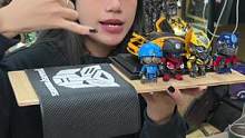 #手办 有车的家人看过来，六件套的车载摆在车里太有感觉了！#变形金刚 #车载摆件 #大黄蜂 @DOU