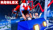 ROBLOX逃离废弃游乐园 中：摩天轮下面出现了一个可怕的小丑！