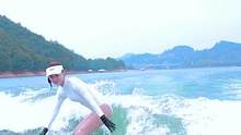 #六妹尾波 冲浪是一项自由的运动