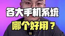 各大手机系统，到底哪个最好用？#手机系统 #手机