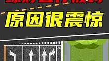 绿灯直行被罚，原因是什么？#驾驶技巧 #交通标线 #每天一个用车知识