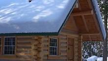 加拿大森了建木屋（16）。#木屋 #木屋建造 #户外生活