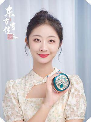 你和花西子之間的緣分只差一個傣族蜜粉餅#花西子官方 #蠶絲蜜粉餅 #定妝