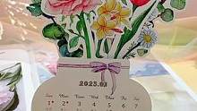 新的一年，快给你的好闺蜜安排一套这个花卉台历，太好看了#台历
