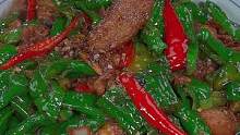 辣椒炒肉你像我这样做，好吃又下饭#辣椒炒肉 #家常菜
