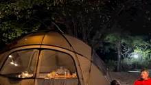 露营的夜晚总是迷人#露营报告 #户外 #野营 