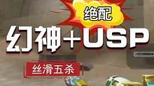 没有usp雷暴的幻神还能这么强吗？还能五杀灭队吗？#cf #穿越火线 #cf火炼成器 #cfs202