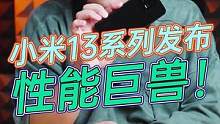 这样的性能配置，小米13系列有点夸张！#小米13#逃不过的十三香定律