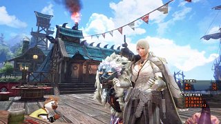怪獵崛起受女生歡迎的白騎士與鎧武者-怪獵菜鳥