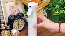 增压的喷雾瓶，它不需要充电，它可以连着出雾，装酒精消毒，装水浇花，喷衣物可多用！#酒精喷雾 #喷雾瓶
