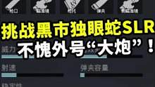 挑战只用黑市中的独眼蛇SLR，不愧外号“大炮”，打6级如砍瓜切菜#地铁逃生