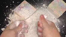 【声控解压】质感特好的镁粉块解压 治愈 淀粉 热门视频