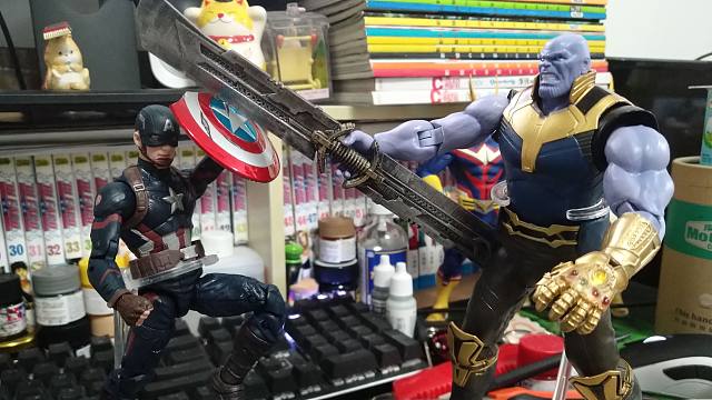 复仇者联盟4灭霸大刀武器涂装过程