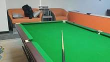 最后一杆高杆帅啊。#台球教学 #零基础教学 