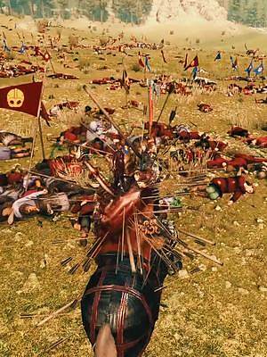 古代將軍打仗生存率就是高#游戲中的震撼瞬間 #騎馬與砍殺2