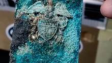 （2/3）修复从珍珠港挖掘出来的二战遗物，表面带有美军徽章的打火机！#修复 #解压 #催眠 #翻新
