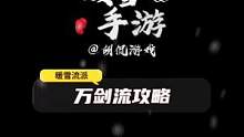 暖雪手游万剑流新手千万别碰，谁碰谁刮痧 #暖雪 #游戏攻略 #steam游戏 #暖雪手游 