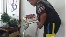 我以为是跑步机坏了，没想到