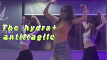 【lesserafim】一口气跳完！The hydra+antifragile许允真位练习室直拍