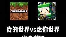 #我的世界 #迷你世界
