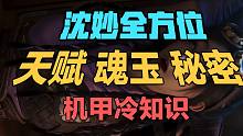 沈妙天赋魂玉推荐 各属性对机甲的影响 纳尼？还能自我修复？