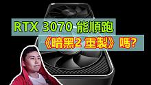 【暗黑2重制】RTX 3070能带动 暗黑2重制 4K全特效画面吗？这个“新女友”香不香？