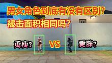 【传言大求真】男女角色被击面积相同吗？又有怎样的区别？